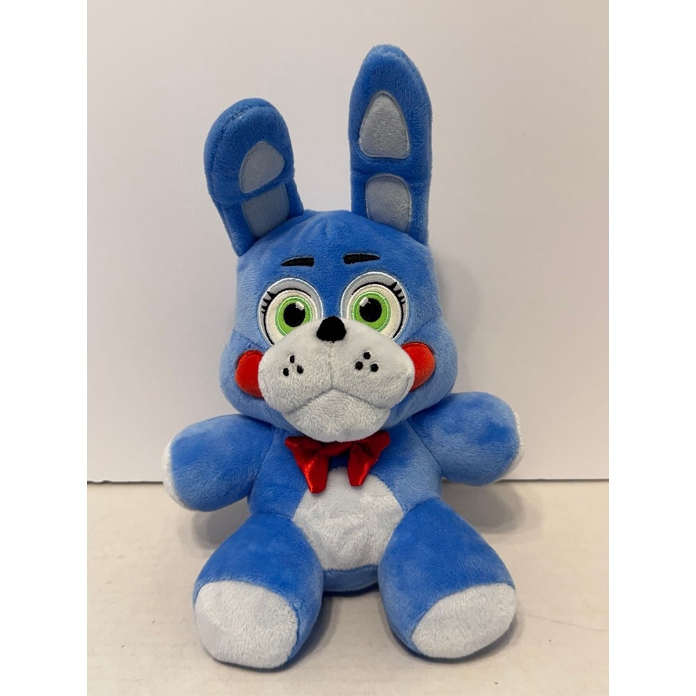 FNAF Jazwares Five Nights At Freddy's Toy Bonnie 8" Plush Glow in the dark Eyes
